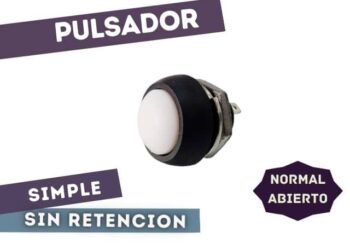 PULSADOR NA SIMPLE BLANCO PBS 33