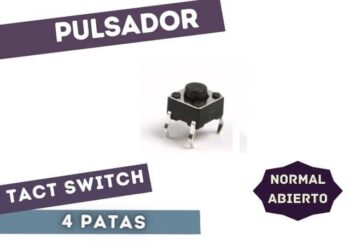 PULSADOR TACT SWITCH 4.3 MM