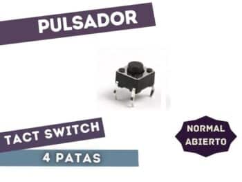 PULSADOR TACT SWITCH 4.3 MM