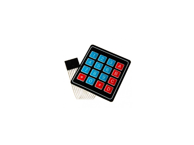 TECLADO MATRICIAL AUTOADHESIVO 4X4 ##