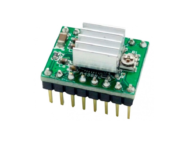 MODULO DRIVER MOTOR PASO A PASO HASTA 2A POLOLU A4988 *