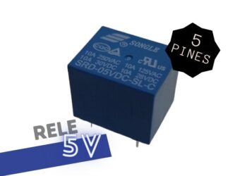 RELE 5V 1INV (10A,240VAC; 12A,24VDC)