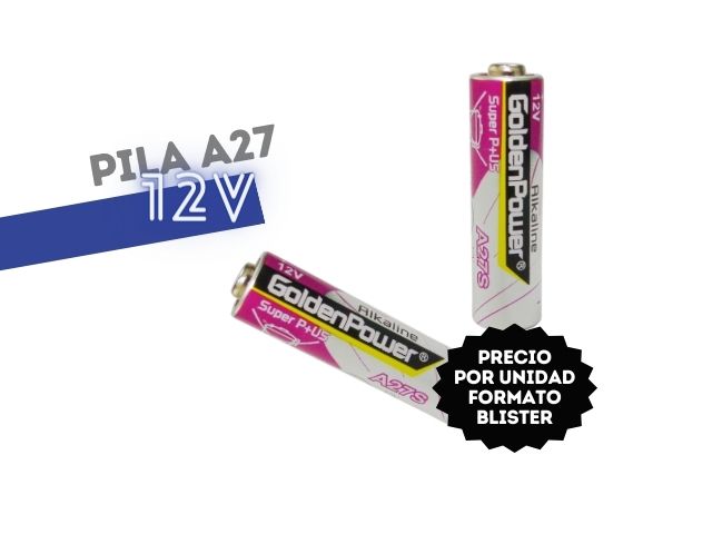 PILA A27 12V GOLDEN POWER