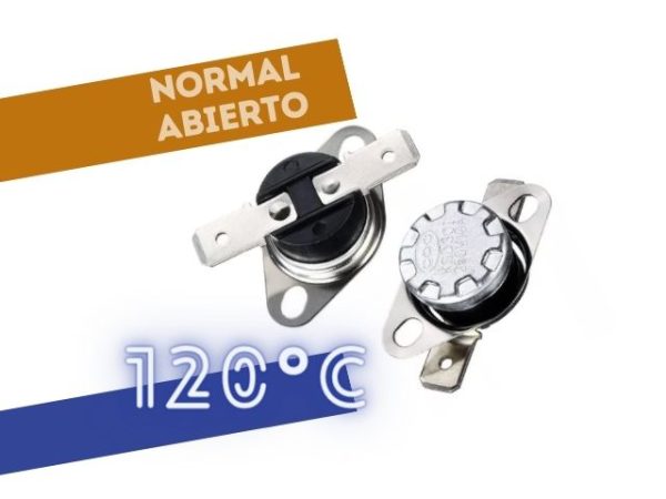 PROTECTOR TERMICO NA 10A 250V 120°C