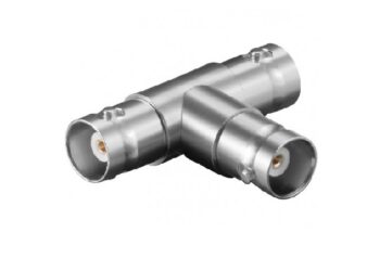 ADAPTADOR BNC HEMBRA / 2 BNC HEMBRA (BNC T)