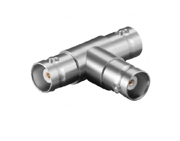 ADAPTADOR BNC HEMBRA / 2 BNC HEMBRA (BNC T)