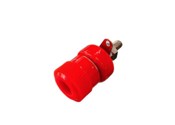 BORBAF-05 BORNERA BANANA 5A 250V ROJA