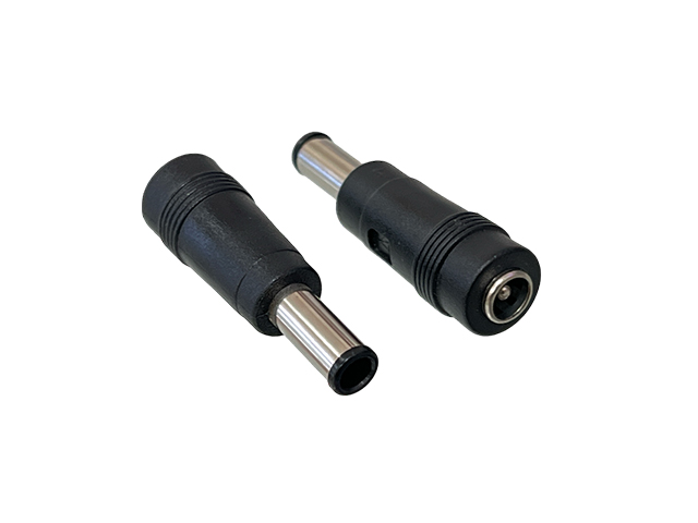 ADAPTADOR PLUG DC 6.4X4.75mm A JACK DC 5.5X2.1mm CON PIN CENTRAL