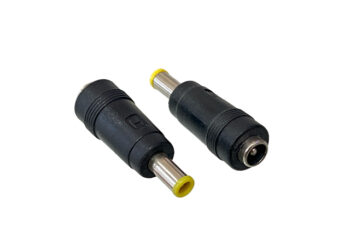 ADAPTADOR PLUG DC 5.5X3.3mm A JACK DC 5.5X2.1mm CON PIN CENTRAL