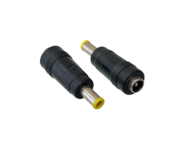ADAPTADOR PLUG DC 5.5X3.3mm A JACK DC 5.5X2.1mm CON PIN CENTRAL