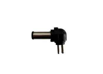 PLUG DC 6.3X4.75mm Pin central 1mm (2 PINES DISTINTOS)