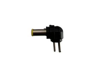 PLUG DC 5.5X3.3mm Pin Central 1mm (2 PINES DISTINTOS)