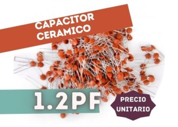 CAPACITOR CERAMICO DISCO 1.2PF 500V NP0