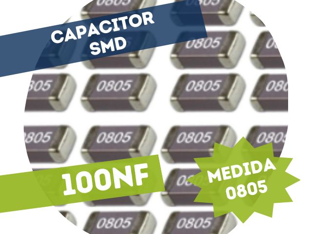CAPACITOR 100nF SMD (0805)