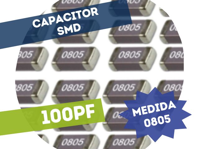 CAPACITOR 100pF SMD (0805)
