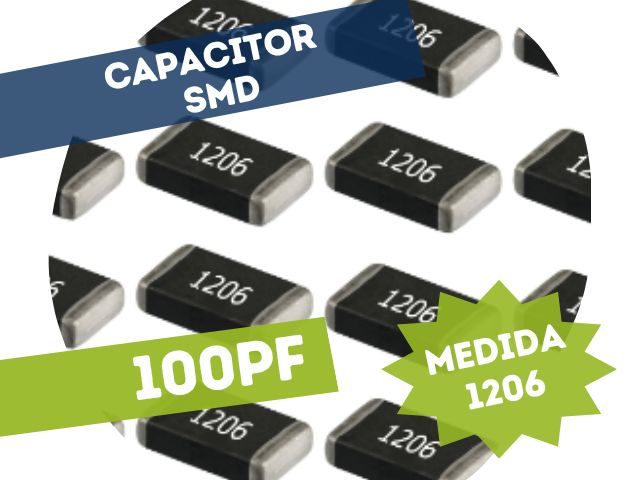 CAPACITOR 100pF SMD (1206)