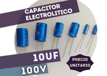 CAPACITOR ELECTROLITICO RADIAL 10UF 100V (6.3x11mm)