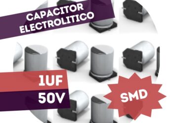 CAPACITOR ELECTROLITICO 1UF 50V SMD (4X5.4mm)