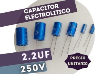 CAPACITOR ELECTROLITICO RADIAL 2.2UF 250V