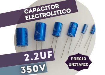 CAPACITOR ELECTROLITICO RADIAL 2.2UF 350V