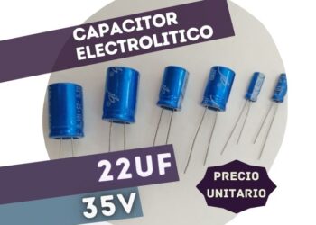 CAPACITOR ELECTROLITICO RADIAL 22UF 35V (5x11mm)