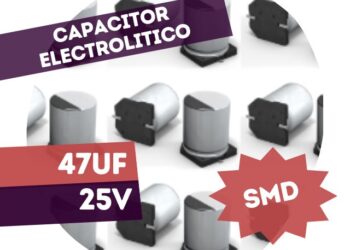 CAPACITOR ELECTROLITICO 47UF 25V SMD (6.3X5.4mm)