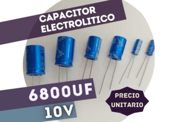 CAPACITOR ELECTROLITICO RADIAL 6800UF 10V