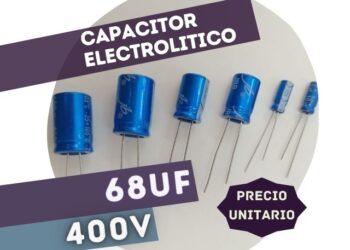 CAPACITOR ELECTROLITICO RADIAL 68UF 400V