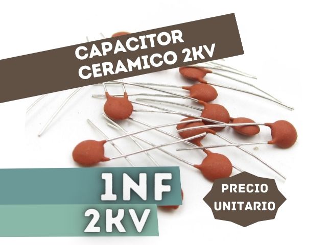 CAPACITOR CERAMICO 1NF 2000V