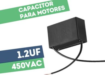 CAPACITOR PROPILENO 1.2UF 450VAC P/MOTORES CUADRADO