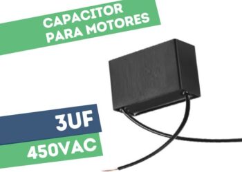 CAPACITOR PROPILENO 3UF 450VAC P/MOTORES CUADRADO
