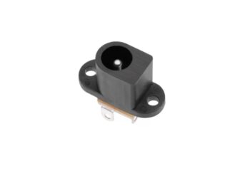 CONECTOR JACK DC 2.5X5.5mm P/TORNILLO P/CHASIS ARWEN