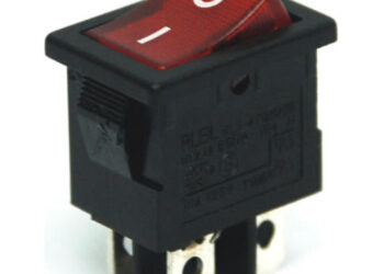 LLAVE TECLA SIMPLE ON-OFF 3A 250V c/LUZ