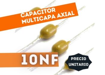CAPACITOR MULTICAPA AXIAL 10NF Y5V +/-20% 50V P=2.54