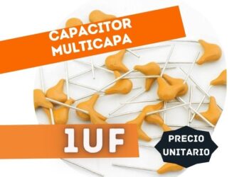 CAPACITOR MULTICAPA 1UF Y5V +/-20% 50V P=2.54
