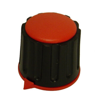 PERILLA p/EJE ESTRIADO ROJO (D=23;H=20)