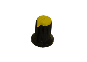 PERILLA p/EJE ESTRIADO AMARILLA (D=18,H=21)