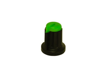 PERILLA p/EJE ESTRIADO VERDE (D=18,H=21)