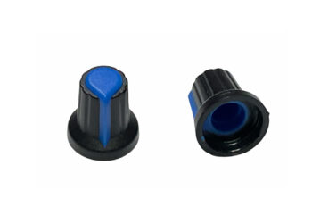PERILLA p/EJE ESTRIADO AZUL (D=15, H=17) **