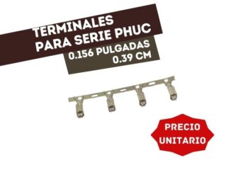 TERMINAL 5A 250V CONTACTO 4 CARAS P/SERIE PHUC