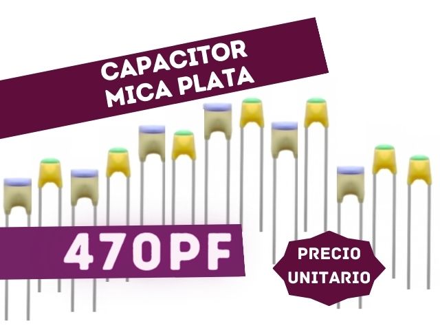 CAPACITOR MICA PLATE 470PF 2HS +/-10%