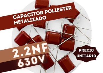 CAPACITOR POLIESTER METALIZADO 2.2nF 630V