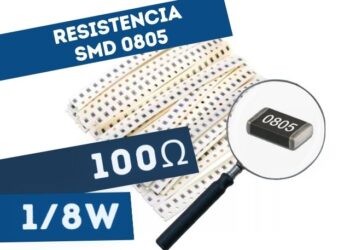 GAB 34 | CHIP RESISTENCIA 100E 1/8W 5% (SMD)