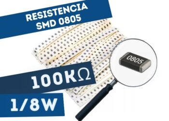 GAB 29 | CHIP RESISTENCIA 100K 1/8W 5% (SMD)
