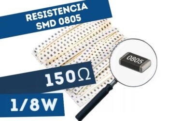 GAB 34 | CHIP RESISTENCIA 150E 1/8W 5% (SMD)