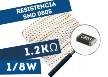 GAB 29 | CHIP RESISTENCIA 1K2 1/8W 5% (SMD)