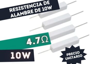 RESISTENCIA 4E7 10W ALAMBRE 5%