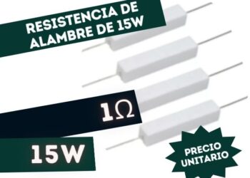 RESISTENCIA 1E 15W ALAMBRE 5%