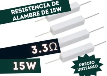 RESISTENCIA 3E3 15W ALAMBRE 5%