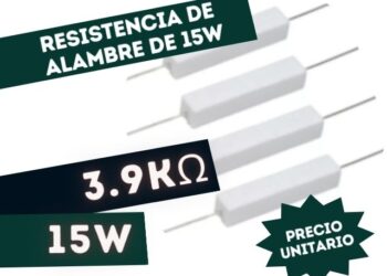 RESISTENCIA 3K9 15W ALAMBRE 5%